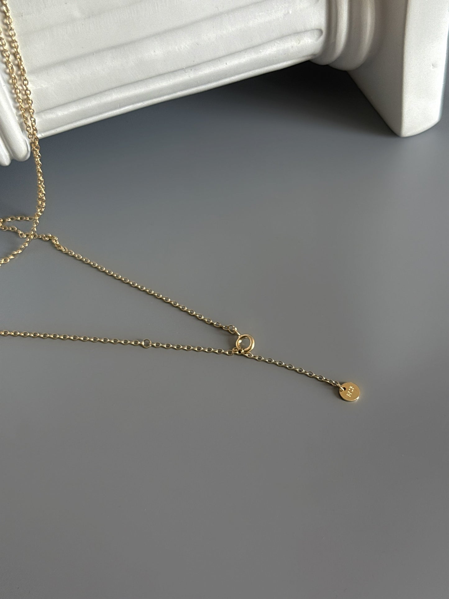 18K Gold Plated 925 Sterling Silver Elegant Dragonfly Necklace