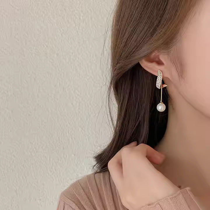 Pearl Drop & Dangler Earring - Sori Style