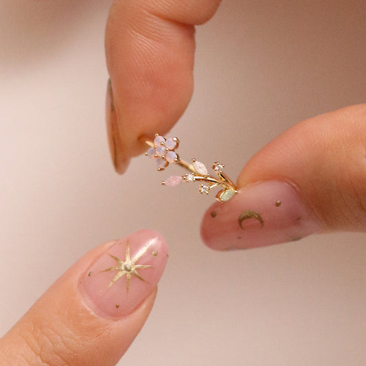 Laurel Flower Ring