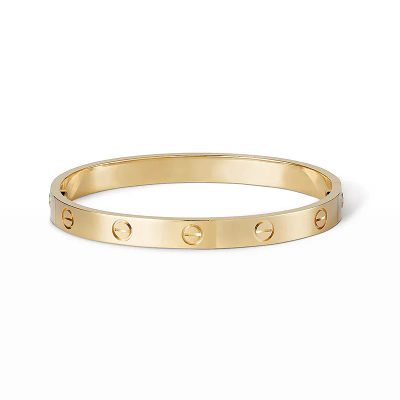 Elegant Screw Bangle Bracelet - Luxury Designer Style